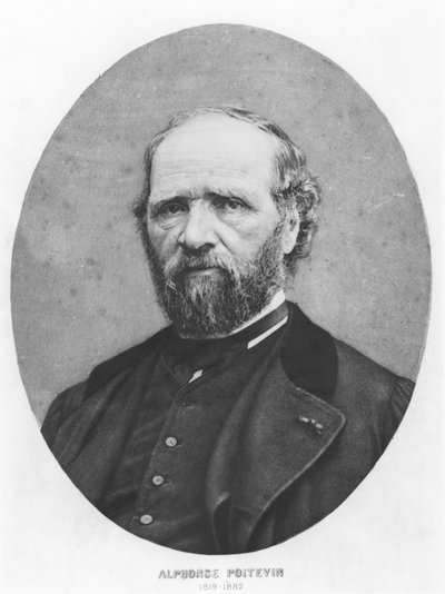 Porträtt av Alphonse Poitevin av French Photographer