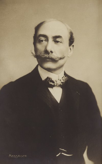 Porträtt av André Messager av French Photographer