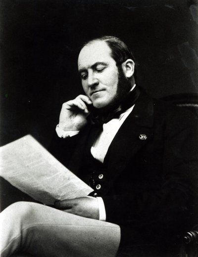 Porträtt av baron Georges Eugene Haussmann (1809-91), 1800-talet av French Photographer