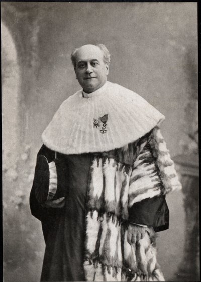 Porträtt av Charles Mazeau, (1825-1905), fransk domare och politiker. av French Photographer