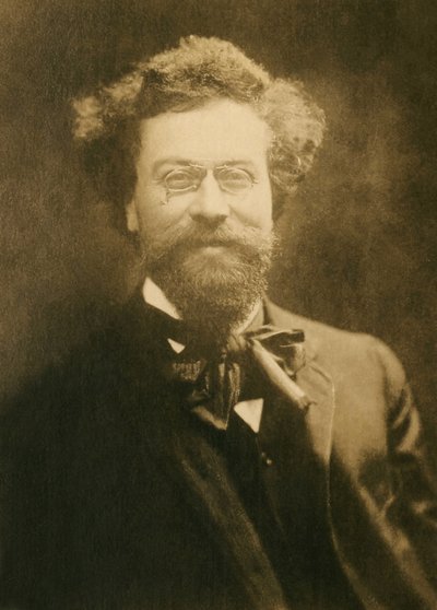 Porträtt av Claude Terrasse (1867-1923), fransk kompositör. av French Photographer