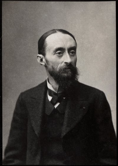 Porträtt av Fernand Cormon (1845-1924), fransk målare. av French Photographer