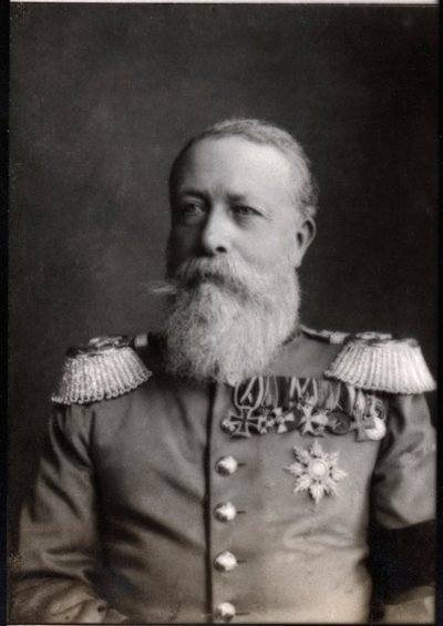 Porträtt av Fredrik (Friedrich) I av Baden (1826-1907) av French Photographer