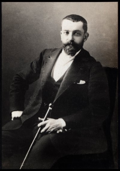 Porträtt av Henri Gervex (1852-1929), fransk målare. av French Photographer