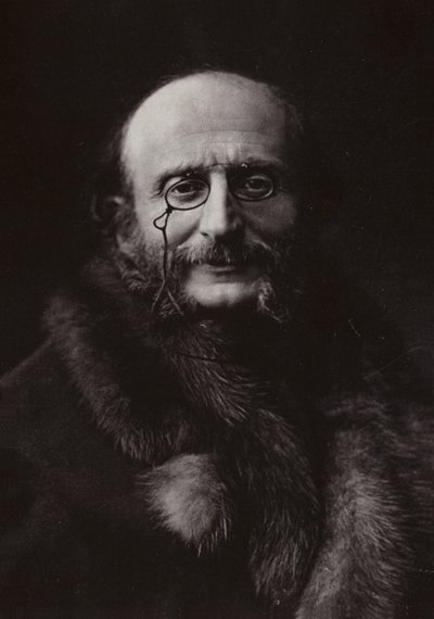 Porträtt av Jacques Offenbach av French Photographer