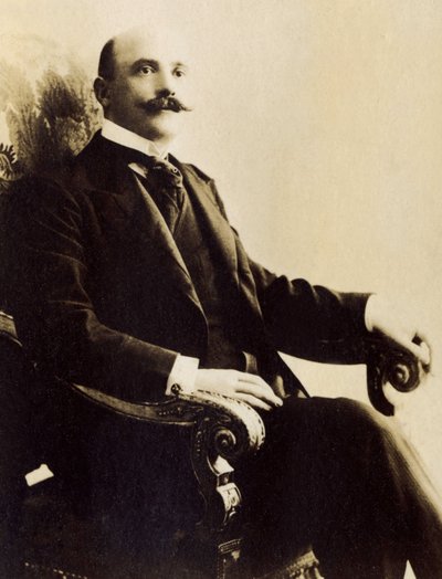Porträtt av Joseph Caillaux (1836-1944), fransk politiker. av French Photographer