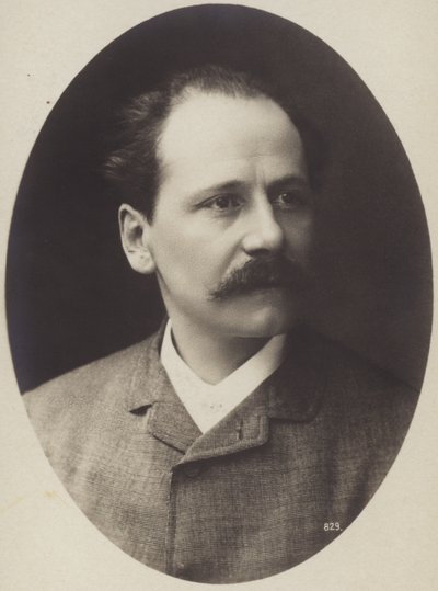 Porträtt av Jules Massenet av French Photographer