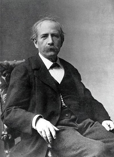 Porträtt av Marcellin Berthelot (1827-1907) (s/v foto) av French Photographer