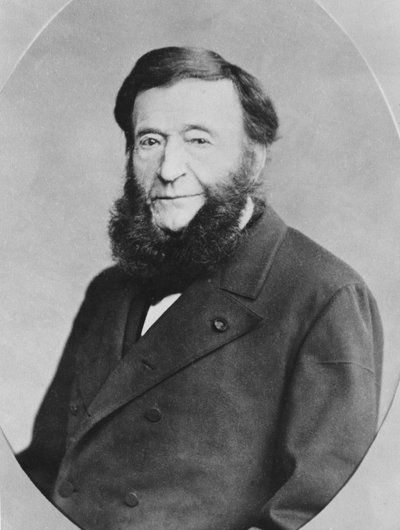 Porträtt av Pierre Adolphe Piorry av French Photographer