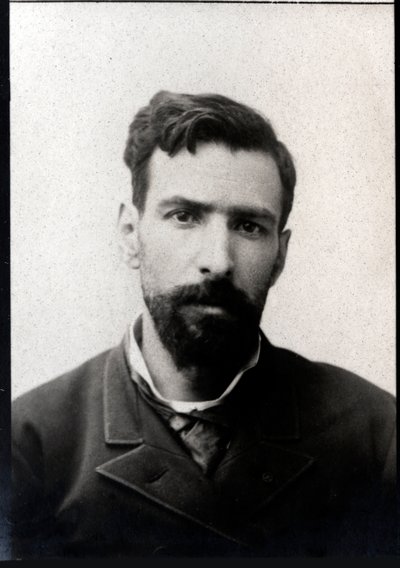 Porträtt av Pietro Paolo Savorgnan di Brazza (1852-1905), Franco italiensk upptäcktsresande. av French Photographer