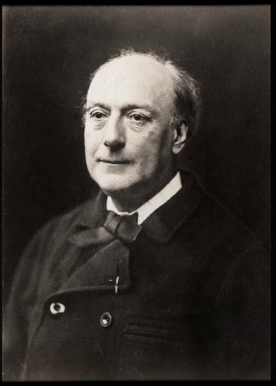 Porträtt av Theodore de Banville (1823-1891), fransk poet. av French Photographer