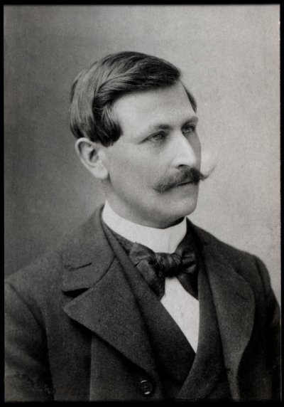 Porträtt av Victor Margueritte (1866-1942), fransk författare. av French Photographer