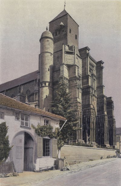 Rembercourt-aux-Pots, Kyrka, NW-fasad av French Photographer