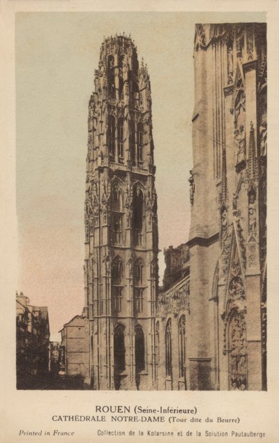 Rouen, katedralen Notre Dame av French Photographer