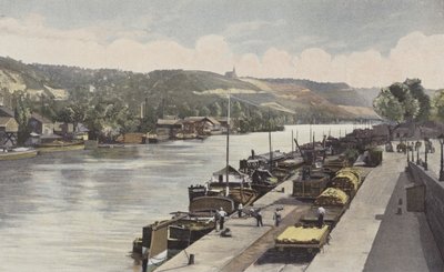 Rouen, Blosseville-Bonsecours kust (före uppförandet av monumentet Jean d