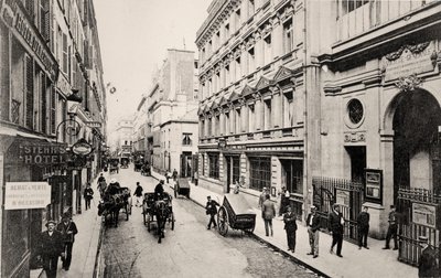 Rue de Provence, Paris (s/v foto) av French Photographer