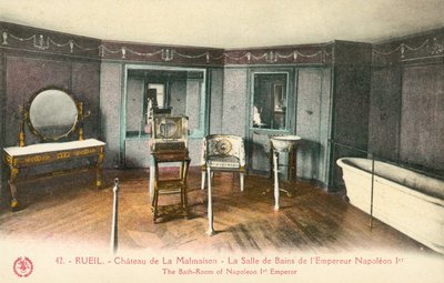 Rueil, Chateau De La Malmaison, Napoleon I:s badrum av French Photographer