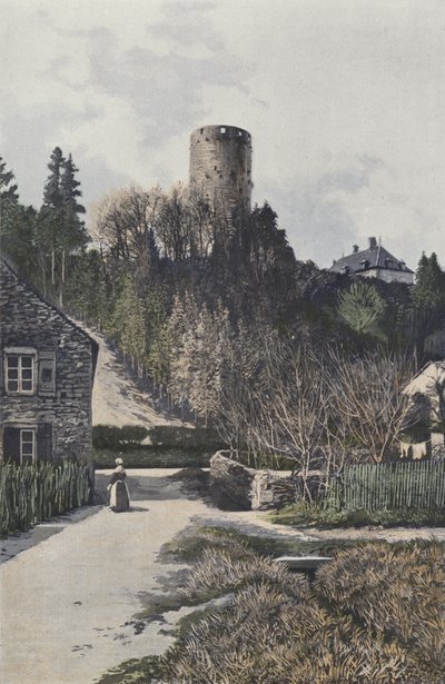 Rupt-sur-Saone, slottets torn av French Photographer