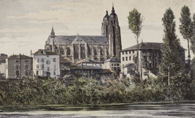 Saint-Nicolas-de-Port, Kyrka, N sidofasad av French Photographer