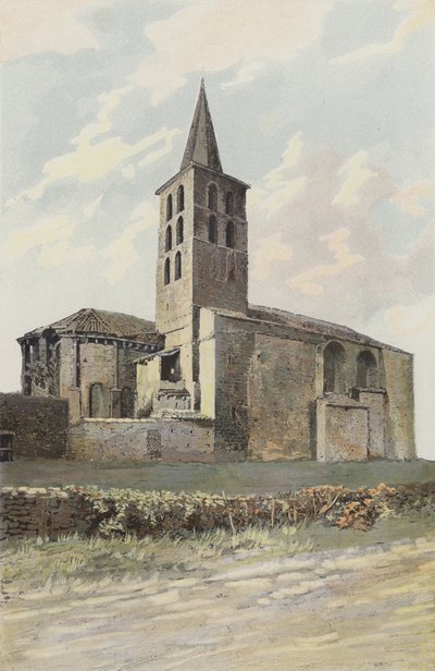 Saint-Papoul, Kyrka, Ensemble N av French Photographer