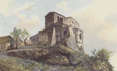 Saint-Romain-le-Puy, kyrka av French Photographer