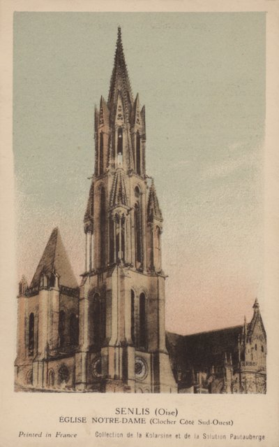 Senlis, Vår Fru kyrka av French Photographer