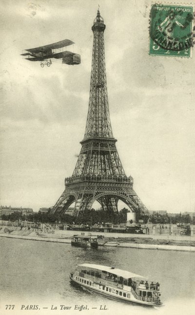 Eiffeltornet (s/v foto) av French Photographer