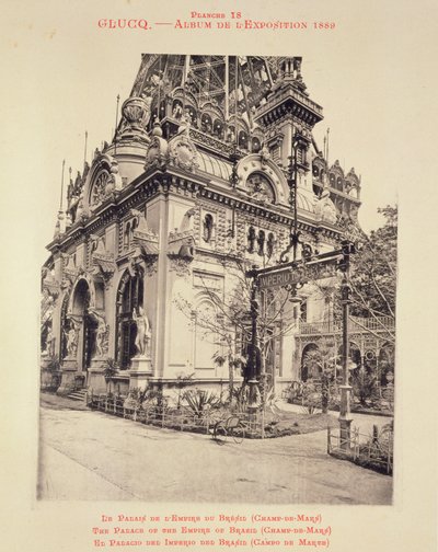 The Palace of the Empire of Brazil (Champ-de-Mars) från 