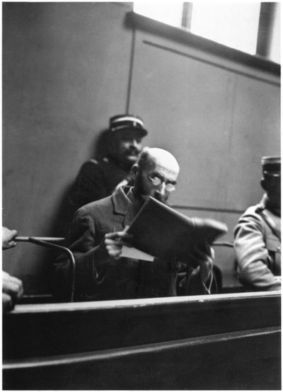 Rättegången mot Henri Desire Landru (1869-1922) 20 november 1921 av French Photographer