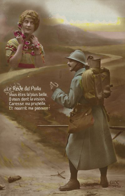 Drömmen om soldaten (tonad bild) av French Photographer