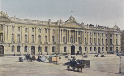 Toulouse, Capitole, Huvudfasaden på platsen av French Photographer