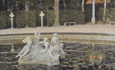 Trianon, nymfernas fontän av French Photographer