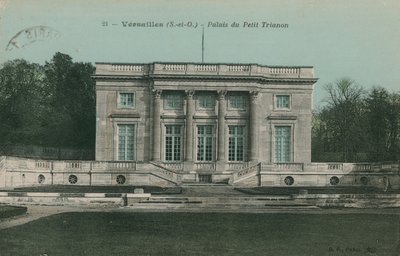 Versailles, Petit Trianons palats. Vykort skickat 1913. av French Photographer