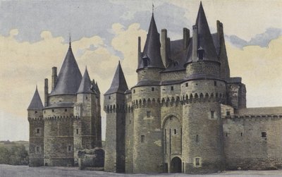 Fönster, slott, sidan av torget av French Photographer