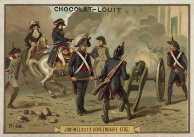 13 Vendemiaire 1795, franska revolutionen av French School