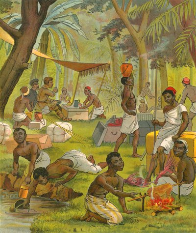 En paus i Afrika av French School
