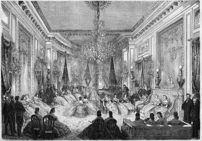 En musikalisk kväll anordnad av prinsessan Mathilde Bonaparte (1820-1904) av French School