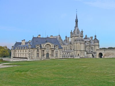 Utsikt över slottet av French School