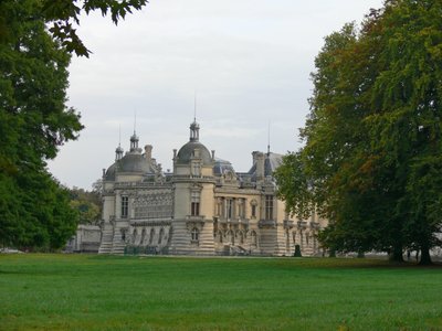 Utsikt över slottet av French School