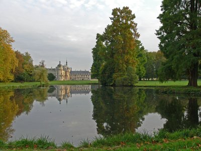 Utsikt över slottet av French School
