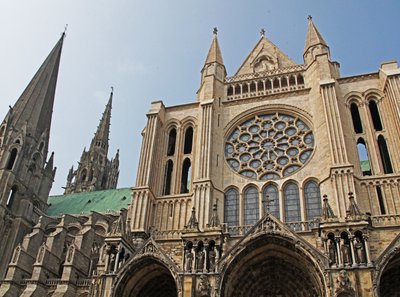 Utsikt över den södra fasaden av French School