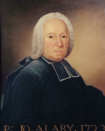 Abbot Pierre-Joseph Alary (1689-1770) av French School