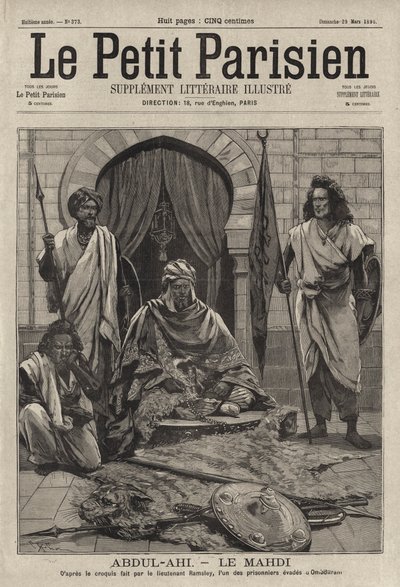 Abdallahi ibn Muhammad, efterträdare till Mahdi, islamisk härskare i Sudan av French School