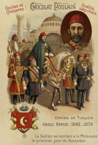Abdul Hamid II, Sultan av det osmanska riket av French School