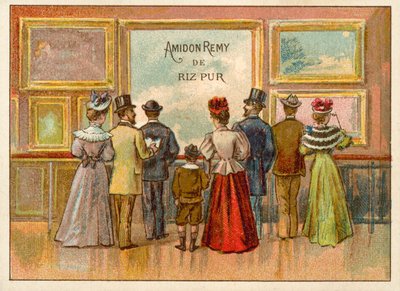 Annons för Amidon Remy de Riz Pur (chromolitho) av French School