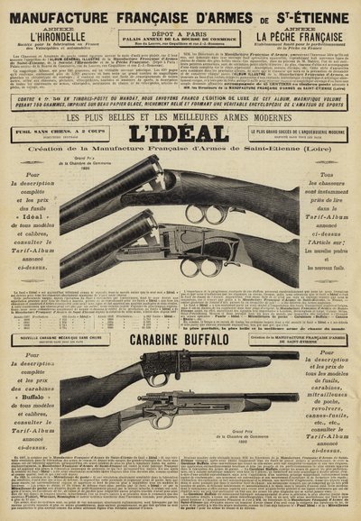 Reklam för vapen av French School