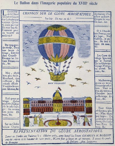 Aerostat: sång på den aerostatiska jordklotet av French School