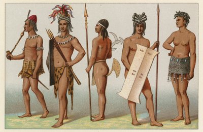 Afrika kostym av French School