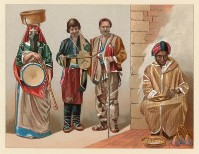 Afrika kostumer av French School