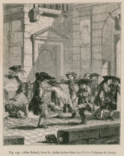 Efter skolan, från St. Aubin (tagen från Les Petits Polissons de Paris) av French School